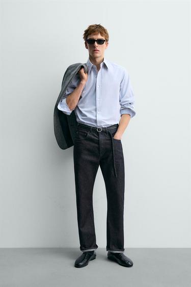 Zara Формальная рубашка AARON LEVINE X ZARA