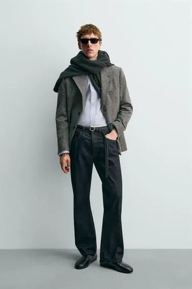 Джинсы STRAIGHT FIT BOOTCUT AARON LEVINE X ZARA