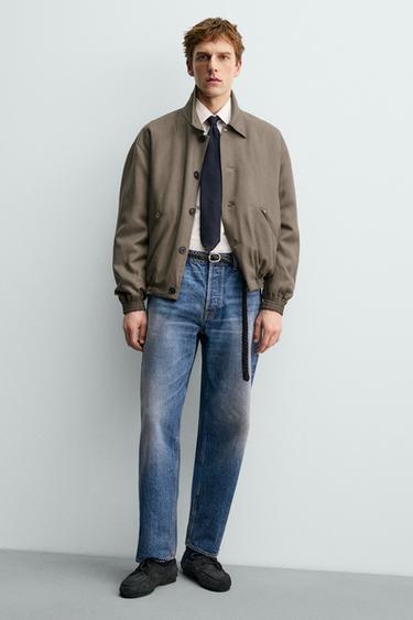 Zara Кожаные топсайдеры с подошвой VIBRAM® AARON LEVINE X ZARA