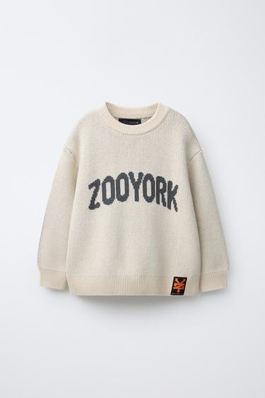 Zara Джемпер вязаный ZOO YORK® X ZARA