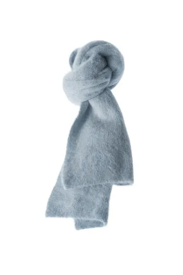 Трикотажный шарф из смесовой альпаки- Заказать в России