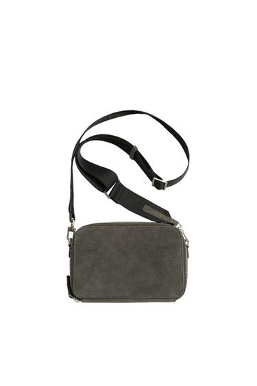 Кожаная сумка с плечевым ремнем- Заказать в России