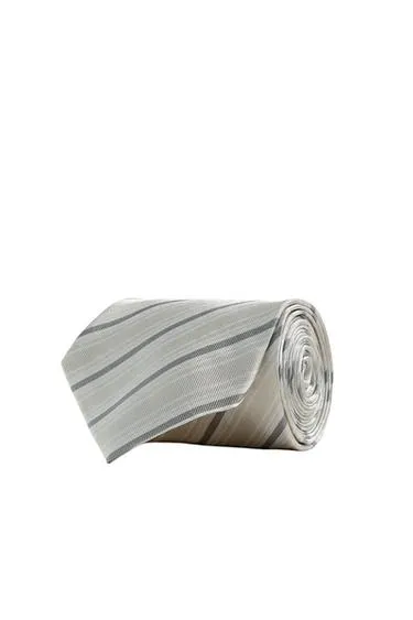 Галстук 100% шелк полосы- Заказать в России