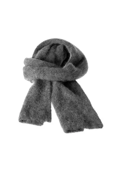 Вязаный шарф из смесовой альпаки