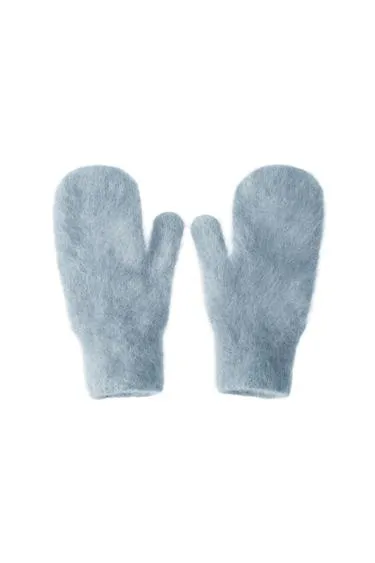 Варежки из смесовой альпаки