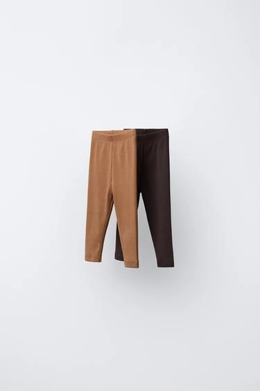 Набор из двух простых леггинсов- Заказать в России