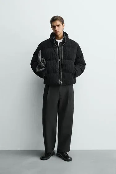 Укороченная стеганая куртка- Заказать в России