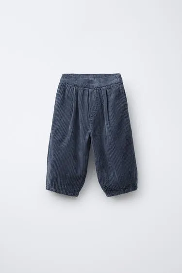 Брюки BALLOON из плотного вельвета