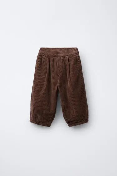 Брюки BALLOON из плотного вельвета