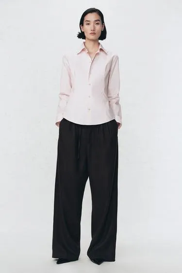 Рубашка из поплина SOSHIOTSUKI X ZARA- Заказать в России