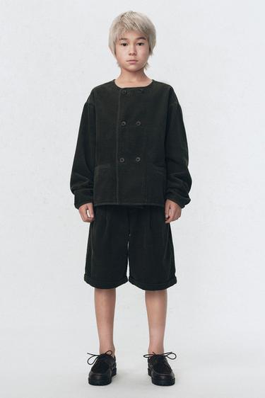 Zara Шорты-бермуды из вельвета SOSHIOTSUKI X ZARA