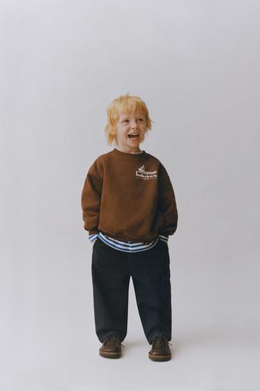 Zara Свитшот с принтом BONILLA A LA VISTA ® от ZARA