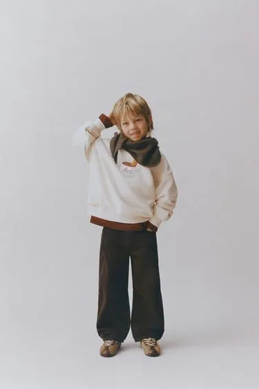 Толстовка с принтом BONILLA A LA VISTA ® от ZARA- Заказать в России