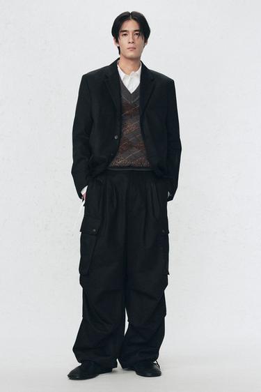 Zara Пиджак свободного кроя из коллекции SOSHIOTSUKI X ZARA купить с доставкой.