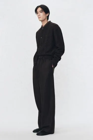 Кардиган из вязаной шерсти SOSHIOTSUKI X ZARA- Заказать в России