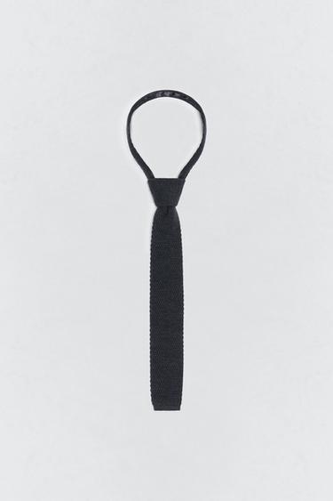 Zara Шерстяной вязаный галстук SOSHIOTSUKI X ZARA