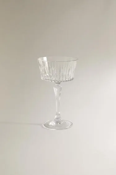 Бокал для игристого вина CRYSTALLINE со звездчатым узором- Заказать в России