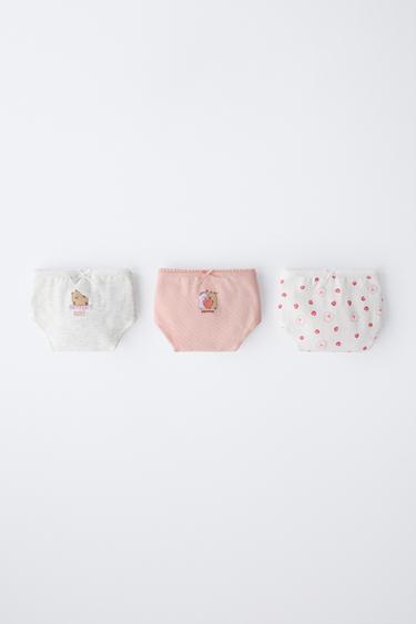 Zara 6-14 лет/ набор из трех трусов «капибара капифан» © купить с доставкой.