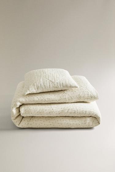 Zara Детский одеял из муслина с цветочным узором