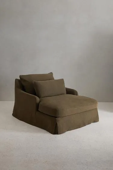Чехол для дивана LOVESEAT 01 из льна