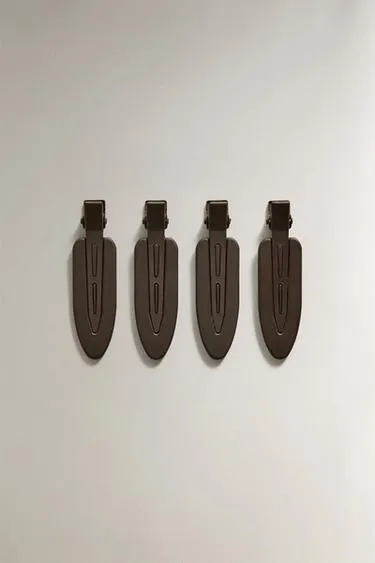 Набор плоских заколок для волос (набор из 4 штук)- Заказать в России