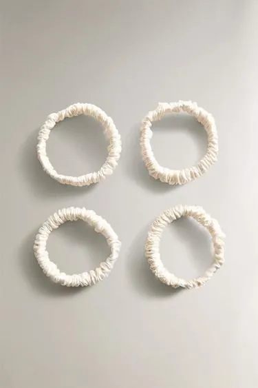 Резинка для волос из мягкого шелка мульберри