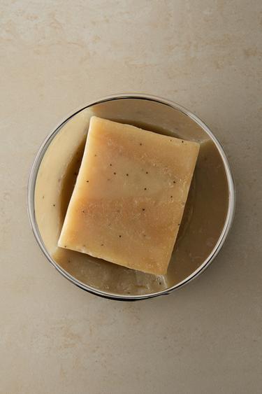 Zara Блестящая металлическая мыльница для ванной комнаты