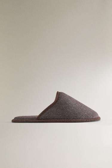 Zara Уютные тапочки