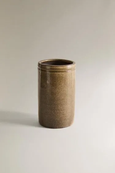 Ваза цилиндрическая низкая