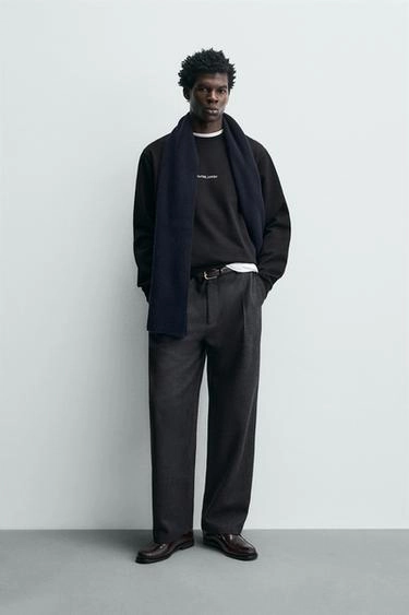 Свитшот с принтом и надписью в регулярном крое- Заказать в России