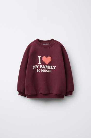 Zara Толстовка с принтом-надписью купить с доставкой.