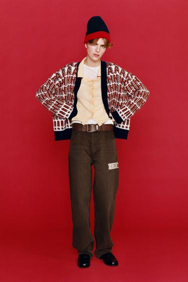 Zara Джинсы TRF BAGGY оверсайз HOME ALONE™ купить с доставкой.