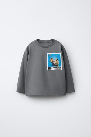 Zara Футболка с фотопринтом UP © DISNEY купить с доставкой.