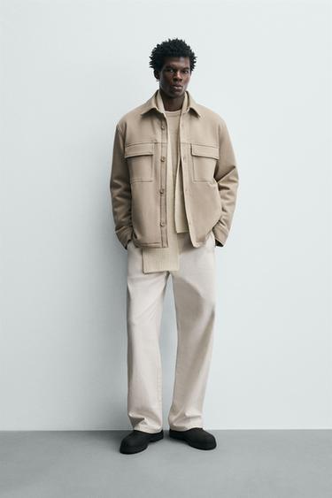 Zara Мягкая утепленная рубашка-коврик