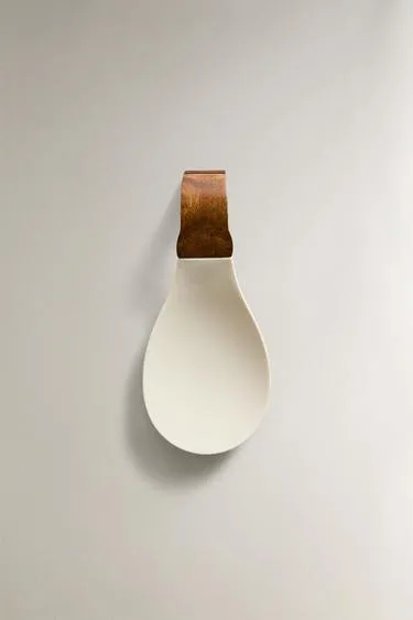 Подставка для ложки из силикона с деревянной ручкой- Заказать в России