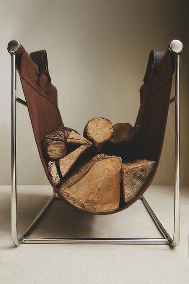 Zara Держатель для дров с ручками купить с доставкой.