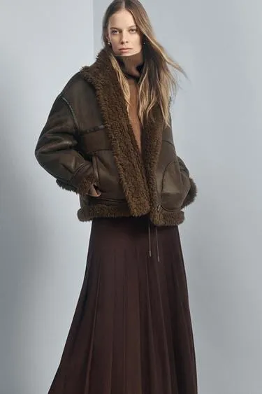 Бомбер-дубленка — ZW COLLECTION- Заказать в России