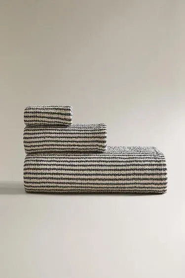 Цветное вафельное махровое полотенце