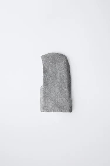 Однотонная трикотажная балаклава