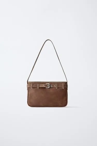 Сумка с плечевым ремнем и пряжкой- Заказать в России