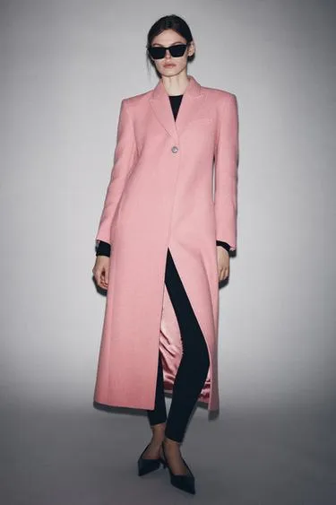 Длинное пальто из лимитированной серии ZW COLLECTION