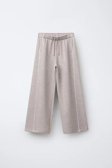 Брюки WIDE LEG GYM с контрастными вставками- Заказать в России