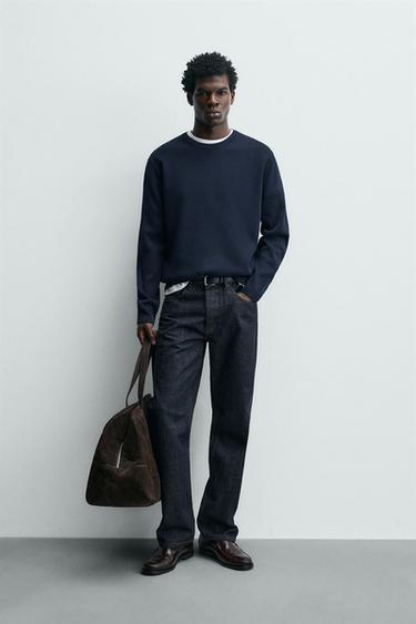 Свитер из рельефного хлопка- Заказать в России