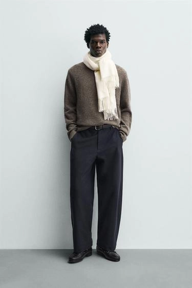 REGULAR FIT WOOL BUTTON JUMPER- Заказать в России