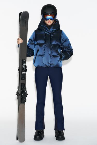Zara Брюки FLARE WATER RESISTANT ветрозащитные с технологией RECCO® SKI COLLECTION
