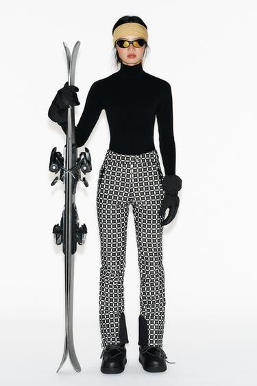 Zara Брюки FLARE WATER RESISTANT WINDPROOF с технологией RECCO® — SKI COLLECTION