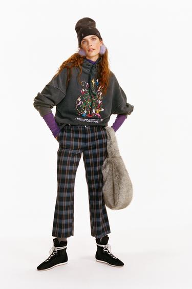 Zara Брюки в клетку