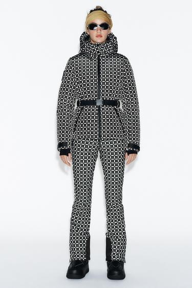 Zara Пуховик с капюшоном и технологией RECCO® из коллекции SKI