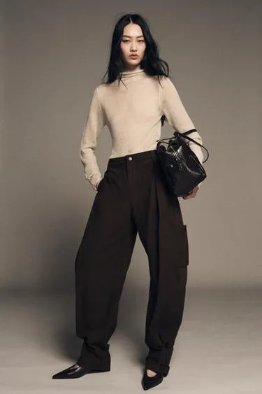 Брюки-карго BALLOON — ZW COLLECTION