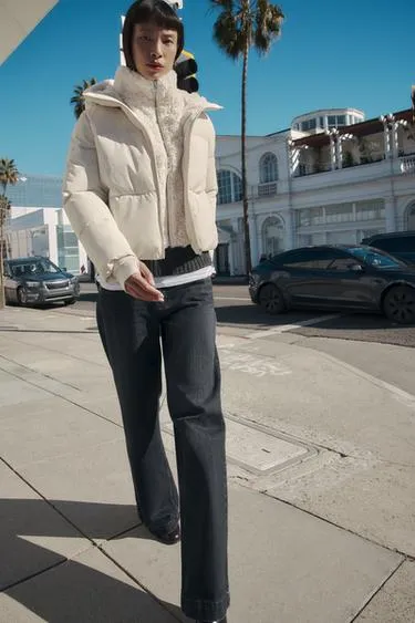 Анорак с капюшоном и искусственным мехом WATER REPELLENT WINDPROOF